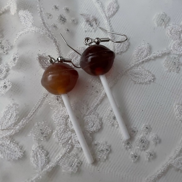 🎄Coca Cola 🥤 Sucker Drop Earrings - Picture 4 of 4